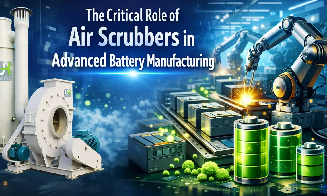 The Critical Role of Air Scrubbers in Advanced Battery Manufacturing