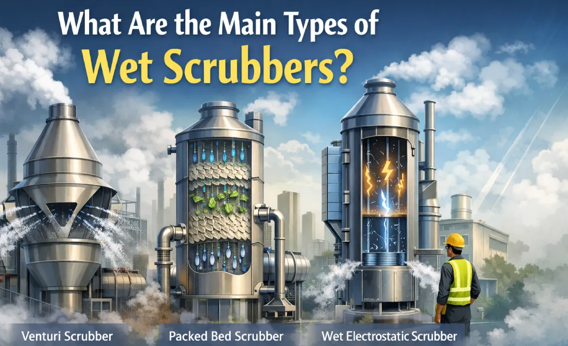 What Are the Main Types of Wet Scrubbers?