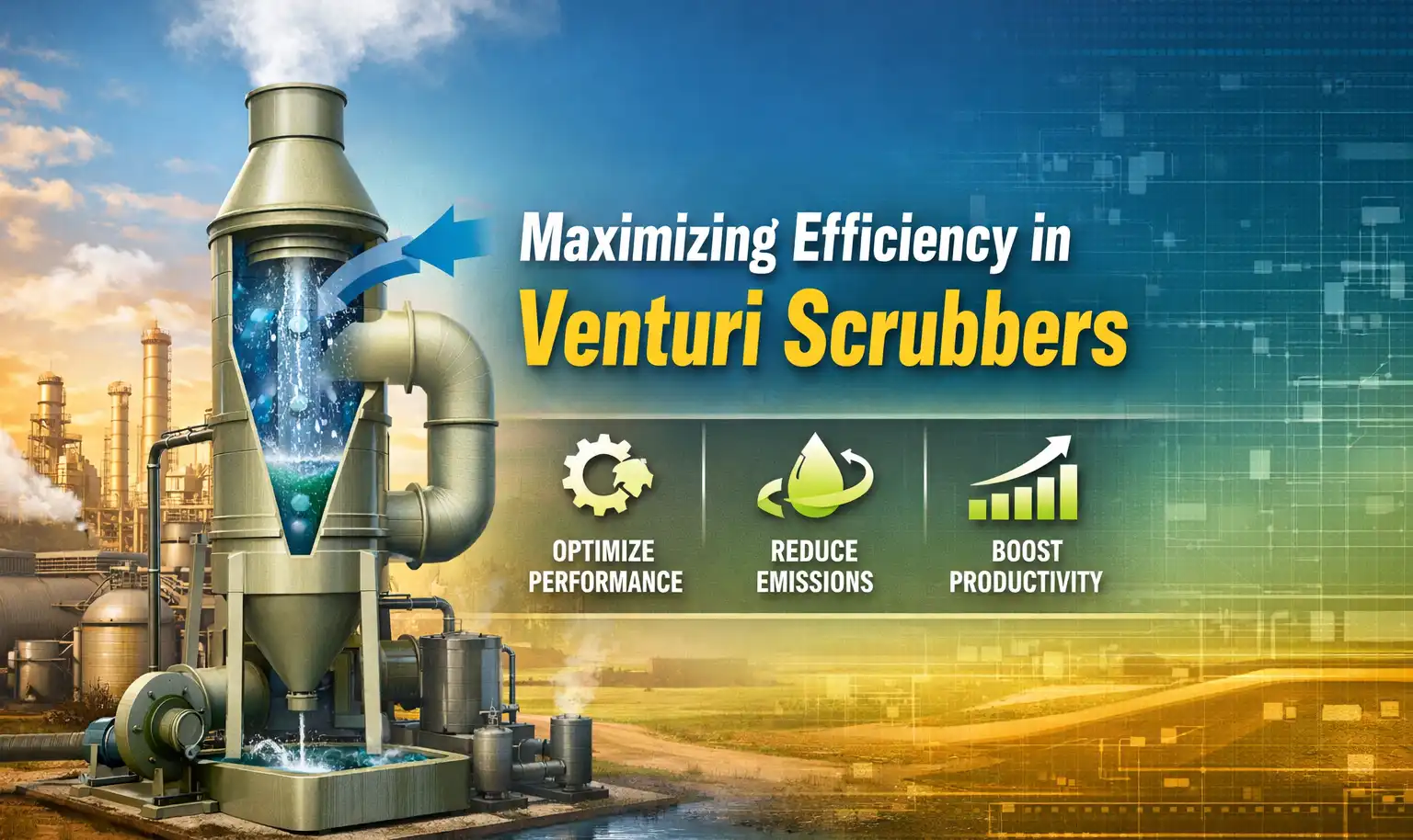 Maximizing Efficiency in Venturi Scrubbers: A Comprehensive Guide to Optimal Performance