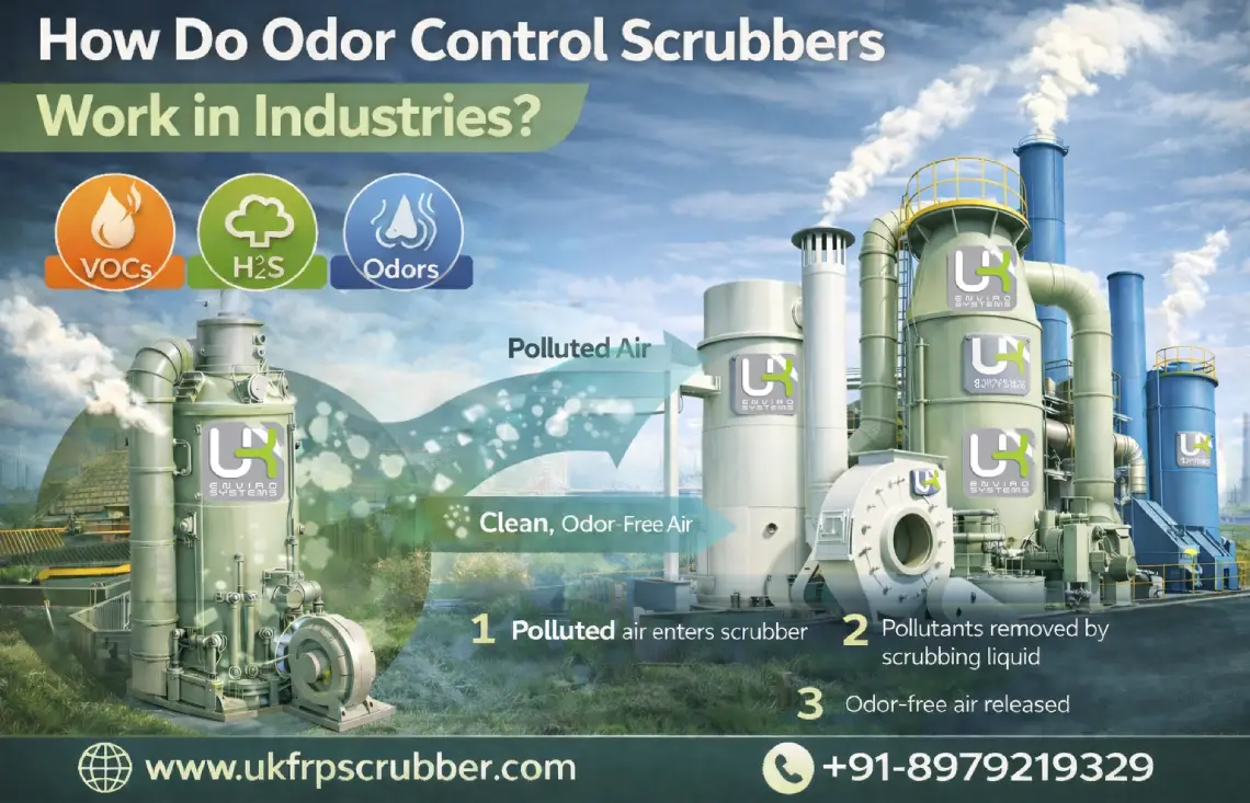 How Do Odor Control Scrubbers Work in Industries?