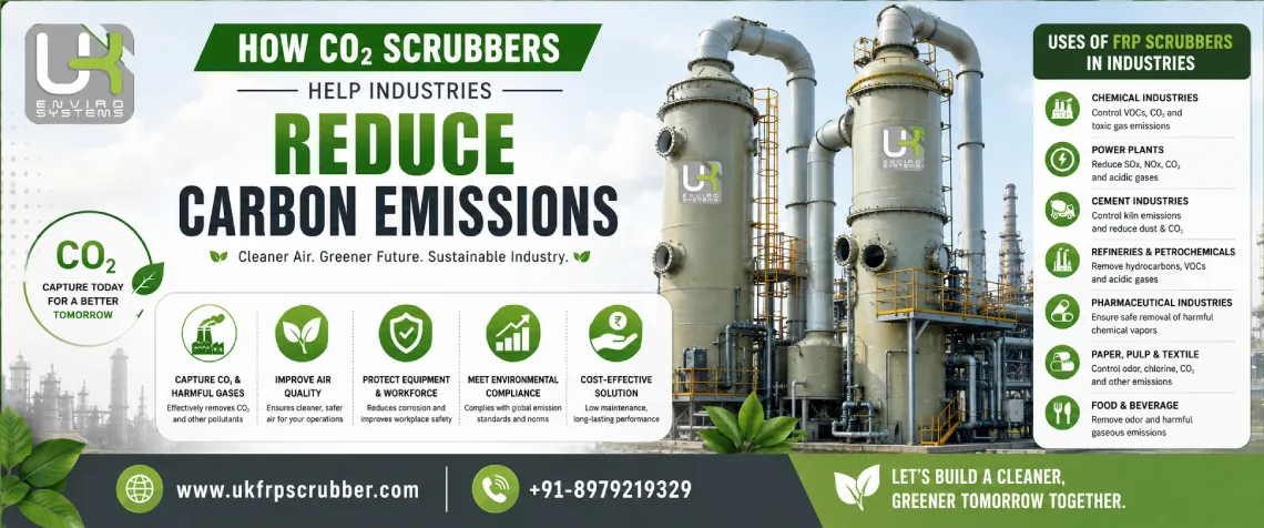 How CO2 Scrubbers Help Industries Reduce Carbon Emissions