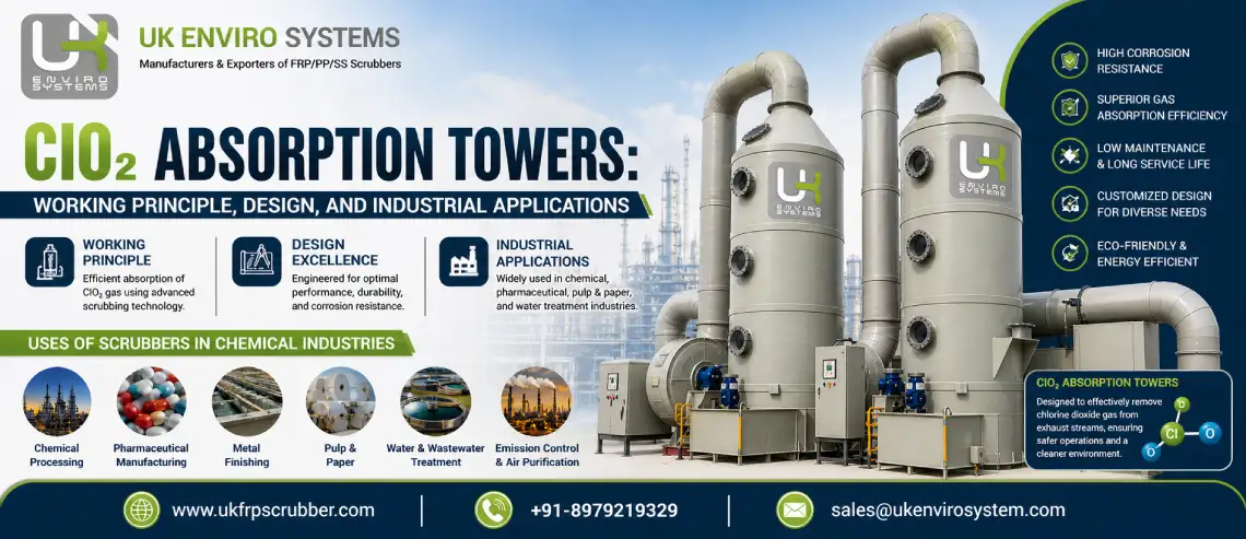 ClO2 Absorption Towers