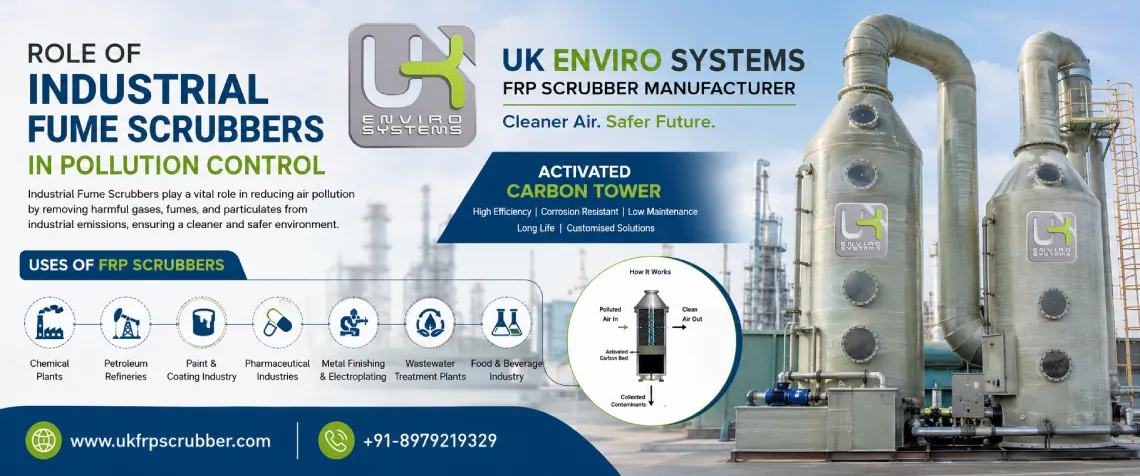 The Role of Industrial Fume Scrubbers in Pollution Control
