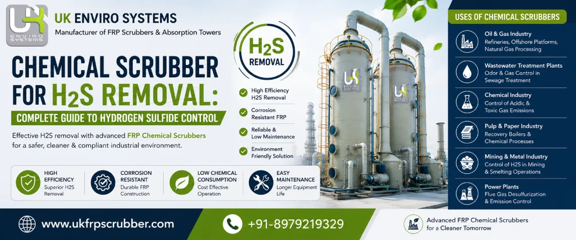 Chemical Scrubber for H2S Removal